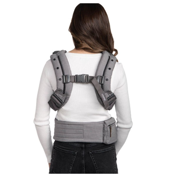 NUNA ERGONOMSKA NOSILJKA ZA BEBE NUNA CUDL SOFTENED FRONT AND BLACK THUNDER 114482-BC13902STH 
