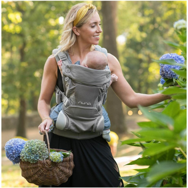 NUNA ERGONOMSKA NOSILJKA ZA BEBE NUNA CUDL SOFTENED FRONT AND BLACK THUNDER 114482-BC13902STH 