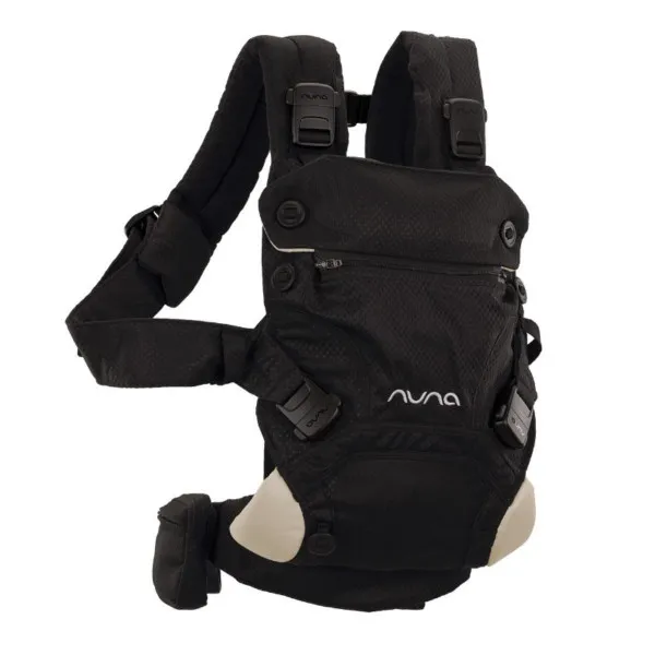 NUNA ERGONOMSKA NOSILJKA ZA BEBE NUNA CUDL CLIK FRONT AND BLACK CAVIAR 131127-BC17200CVR 