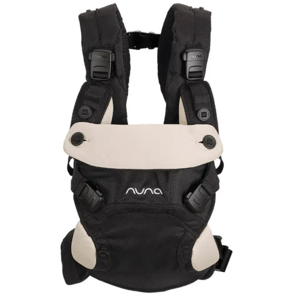 NUNA ERGONOMSKA NOSILJKA ZA BEBE NUNA CUDL CLIK FRONT AND BLACK CAVIAR 131127-BC17200CVR 