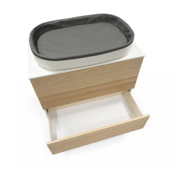 Stokke SLEEPI NATURAL KOMODA + PODLOGA ZA PRESVLAČENJE 