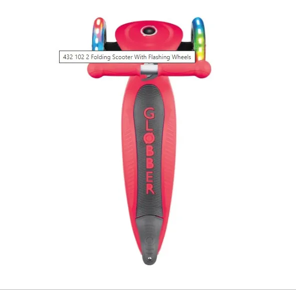 GLOBBER TROTINET/ROMOBIL PRIMO NEW RED 432-100-2 