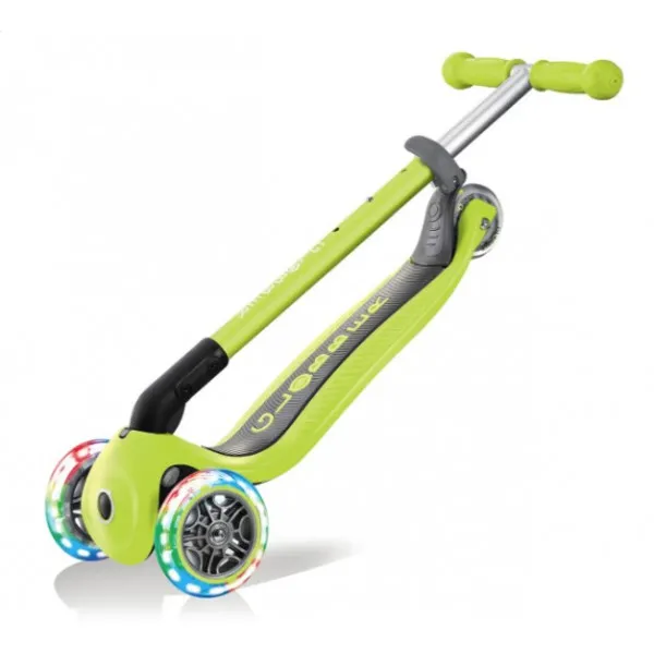 GLOBBER TROTINET/ROMOBIL PRIMO LIGHTS LIME GREEN 432-106-2 