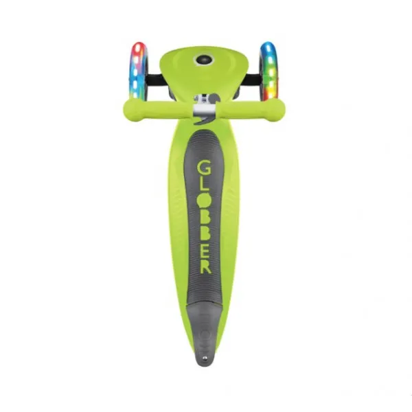 GLOBBER TROTINET/ROMOBIL PRIMO LIGHTS LIME GREEN 432-106-2 