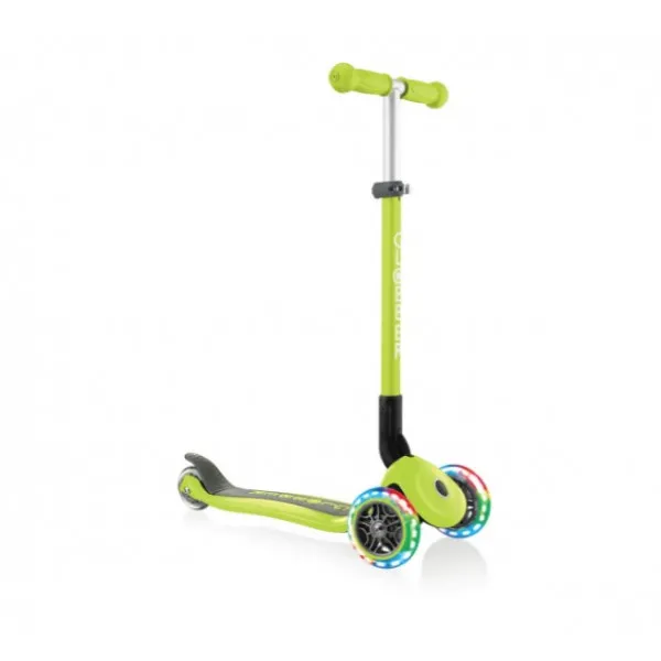 GLOBBER TROTINET/ROMOBIL PRIMO LIGHTS LIME GREEN 432-106-2 