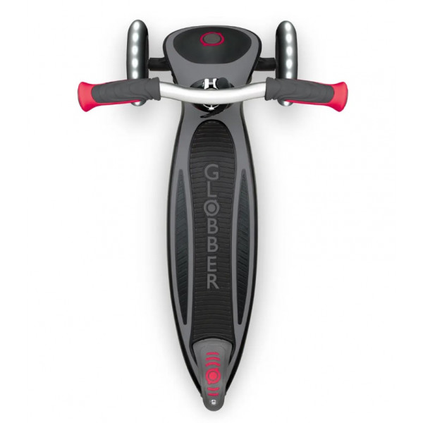 GLOBBER TROTINET MASTER LIGHTS BLACK RED 662-120-2 