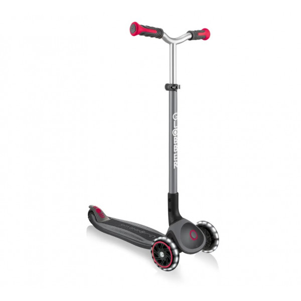 GLOBBER TROTINET MASTER LIGHTS BLACK RED 662-120-2 