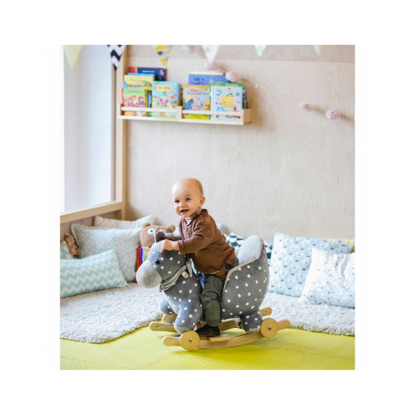 KINDERKRAFT KINDERKRAFT KONJIC NA LJULJANJE GREY 29188 
