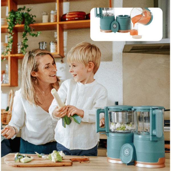 BABYMOOV NUTRIBABY KUHALO GLASS GREEN FOREST 37031 