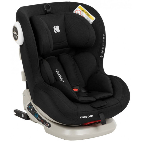 KIKKA BOO AUTOSJEDALICA TWISTER ISOFIX BLACK 2020 31002060054 
