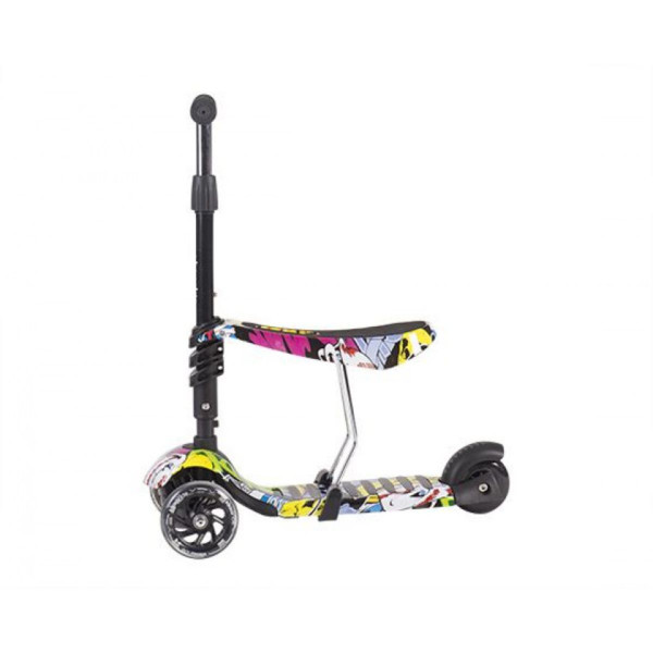 KIKKA BOO TROTINET RIDE AND SKATE TRAIN 31006010023 