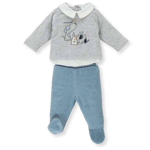 Bebetto BEBI KOMPLET K4118 BLUE 