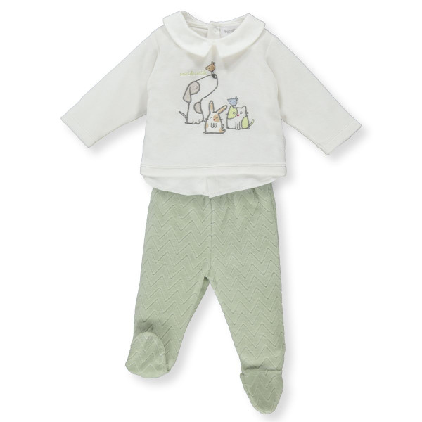 Bebetto BEBI KOMPLET K4118 GREEN 