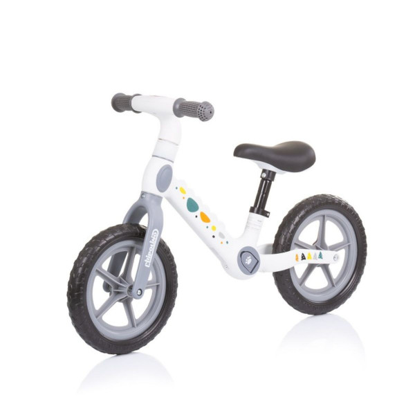 CHIPOLINO BALANS BICIKL DINO WHITE-GREY DIKDI02304WG 