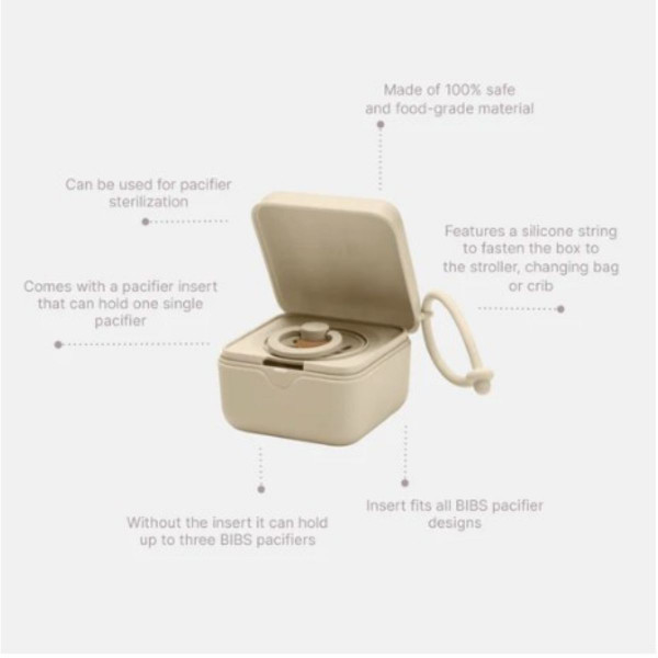 BIBS KUTIJA ZA DUDU PACIFIER BOX CAPEL SAGE 420010250 