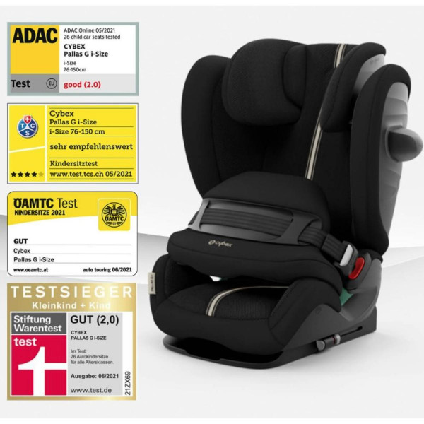 CYBEX AUTOSJEDALICA PALLAS G I-SIZE PLUS MOON BLACK BLACK 523001089 