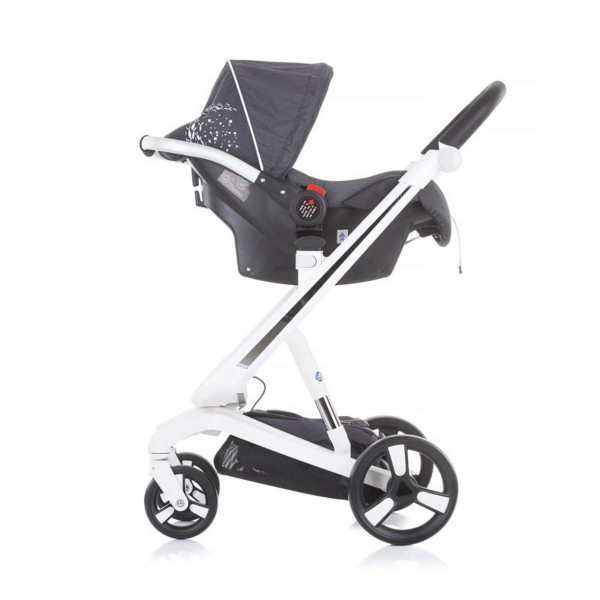 CHIPOLINO KOLICA ELECTRA WHITE FRAME-SILVER KKEL0211WSL 