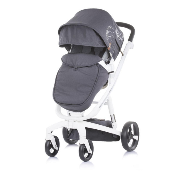 CHIPOLINO KOLICA ELECTRA WHITE FRAME-SILVER KKEL0211WSL 