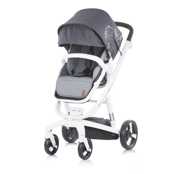 CHIPOLINO KOLICA ELECTRA WHITE FRAME-SILVER KKEL0211WSL 