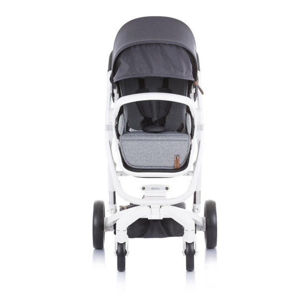 CHIPOLINO KOLICA ELECTRA WHITE FRAME-SILVER KKEL0211WSL 