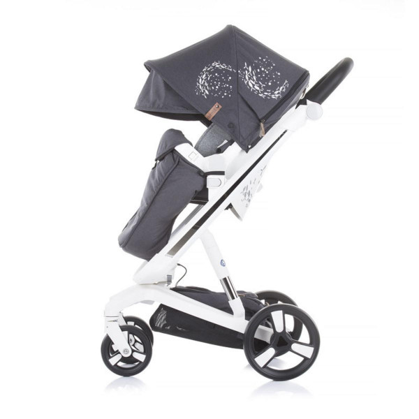 CHIPOLINO KOLICA ELECTRA WHITE FRAME-SILVER KKEL0211WSL 