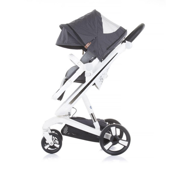 CHIPOLINO KOLICA ELECTRA WHITE FRAME-SILVER KKEL0211WSL 