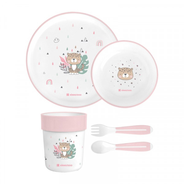 KIKKA BOO SET ZA JELO SAVANNA PINK 31302040137 