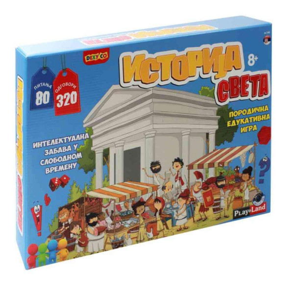 MASTER IGRACKE PL740/HR PLAY LAND ISTORIJA SVIJETA EDUKATIVNA IGRA 27853 