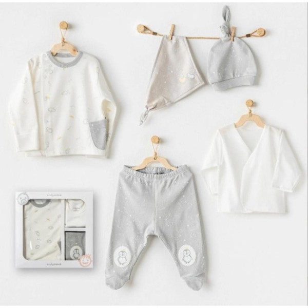 ANDYWAWA BEBI SET ZA IZNOSENJE AC24020 PENGUIN PLANET 5 DIJELOVA 