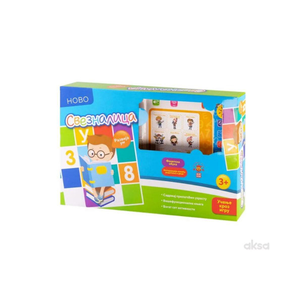 CROCO_TOYS EDUKATIVNA KNJIGA SVEZNALICA 3103 