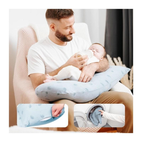 BABYMOOV JASTUK ZA DOJENJE ANAT.XXL WIND BLUE 40842 