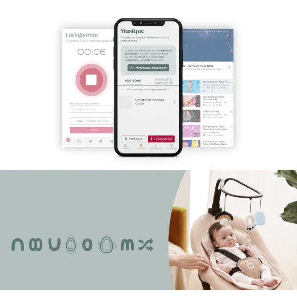 BABYMOOV BABY MOOV NJIHALJKA SWONN EVOLUTION CONNECT MOCCA 40840 
