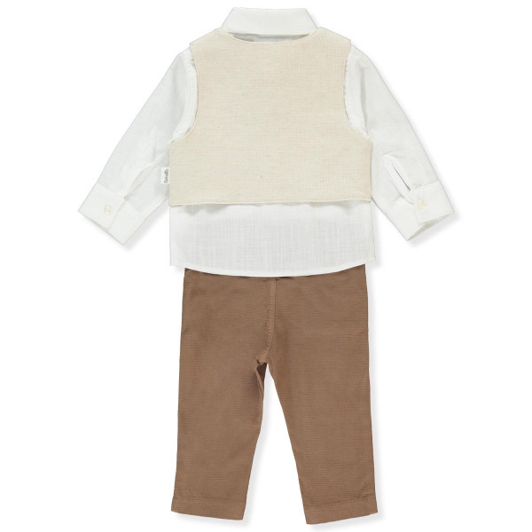 BEBETTO BEBI KOMPLET K4409 BROWN 24-36M/98CM 