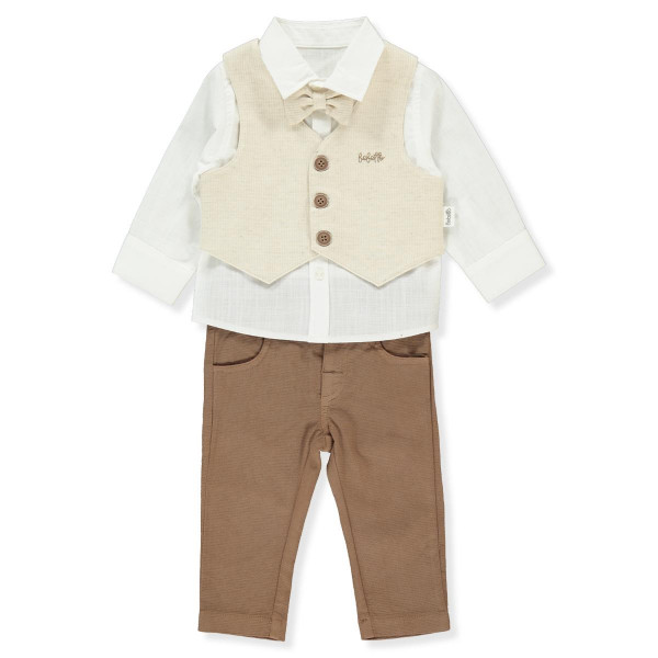 BEBETTO BEBI KOMPLET K4409 BROWN 24-36M/98CM 