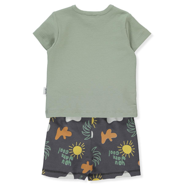 BEBETTO BEBI KOMPLET K4298 GREEN 12-18M/86CM 