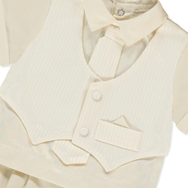 BEBETTO SVECANO ODIJELO A076 CAPPUCCINO 0-3M/62CM 