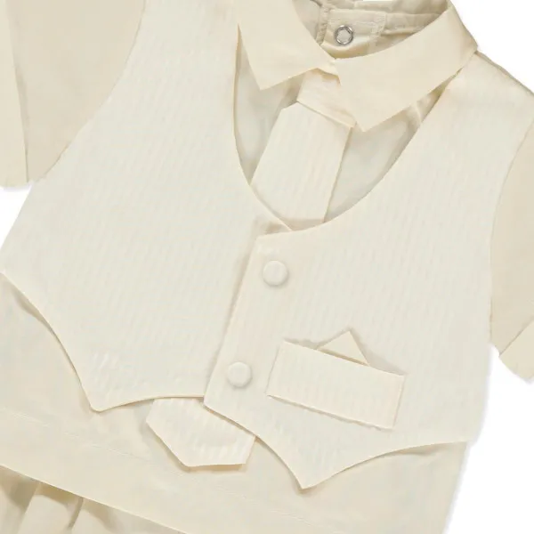 BEBETTO SVECANO ODIJELO A076 CAPPUCCINO 0-3M/62CM 