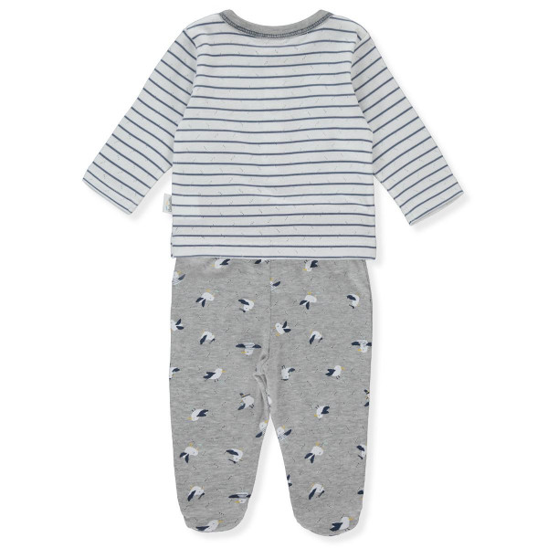 BEBETTO BEBI KOMPLET F1283 GREY 6-9M/74CM 