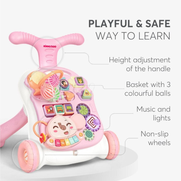 KIKKA BOO GURALICA ZA PROHODAVANJE PLAY&GROW PINK 31005030074 