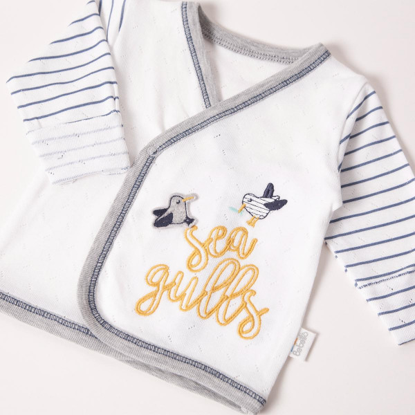 BEBETTO BEBI SET Z865 GREY 0-3M/62CM 