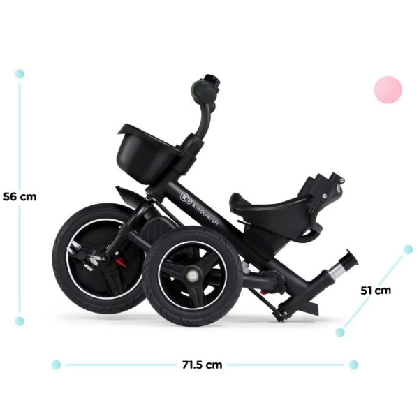 KINDERKRAFT TRICIKL SPINSTEP GREEN 31777 