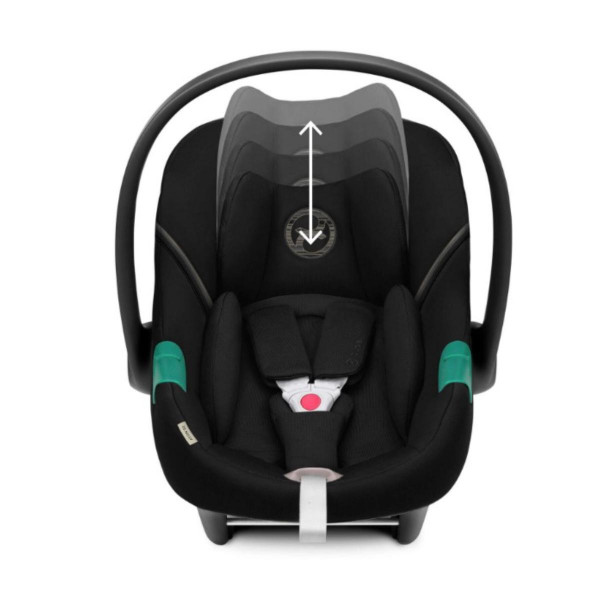 CYBEX AUTOSJEDALICA ATON S2 I-SIZE MOON BLACK BLACK 522001937 