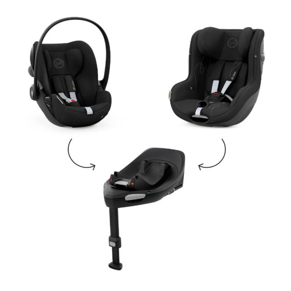 CYBEX AUTOSJEDALICA CLOUD G I-SIZE MOON BLACK 523001144 