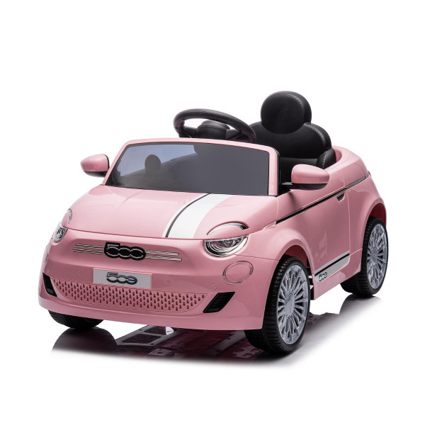 CHIPOLINO AUTO NA AKUMULATOR FIAT 500 PINK ELKFIAT23PI 