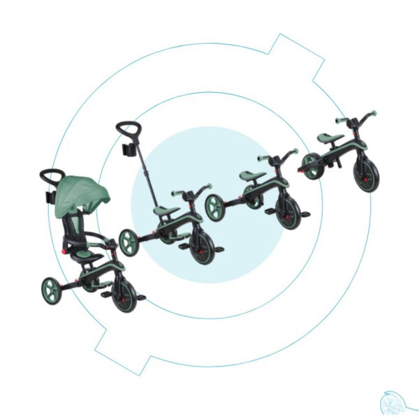 GLOBBER TRICIKL EXP 4U1 FOLDABLE TAUPE VEGB0000732-466 
