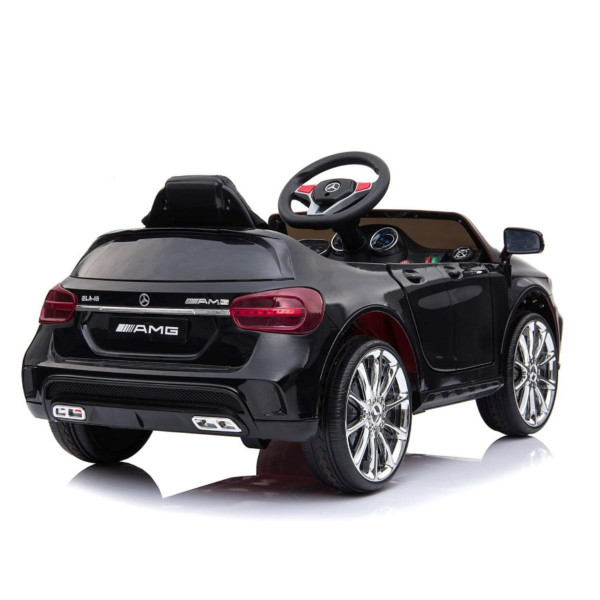 CHIPOLINO AUTO NA AKUMULATOR MERCEDES BENZ GLA45 AMG BLACK EVA WHEELS, LEATHER ELKMBGLA21B 