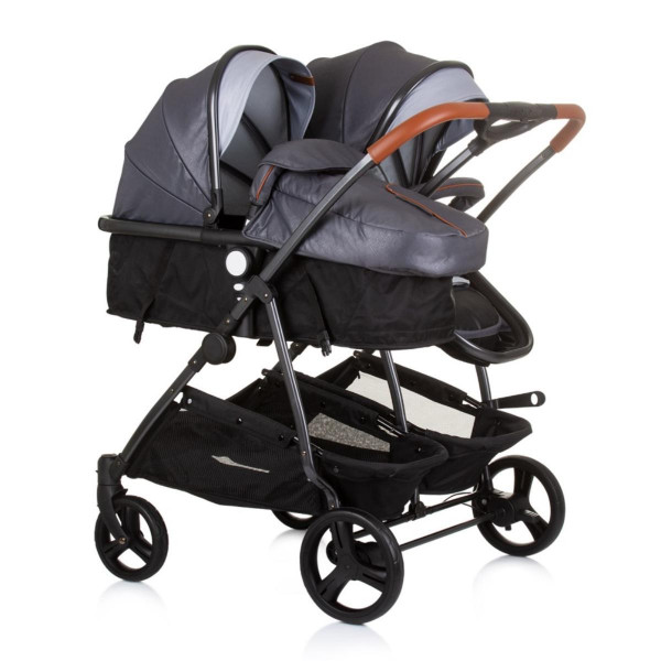 CHIPOLINO KOLICA DUO SMART SILVER GREY KBDS02402SG 