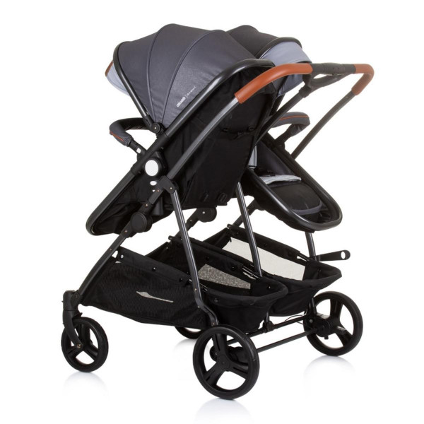 CHIPOLINO KOLICA DUO SMART SILVER GREY KBDS02402SG 