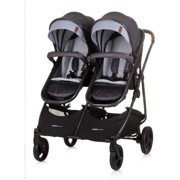 CHIPOLINO KOLICA DUO SMART SILVER GREY KBDS02402SG 