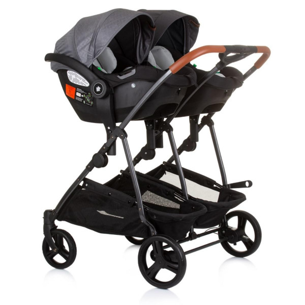 CHIPOLINO KOLICA DUO SMART SILVER GREY KBDS02402SG 
